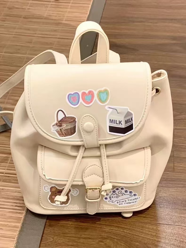 2025 Autumn New Women s Backpack New Soft Leather Backpack Korean PU trend Backpack Fashion Girls Backpack Autumn Solid Color New Designer Backpack
