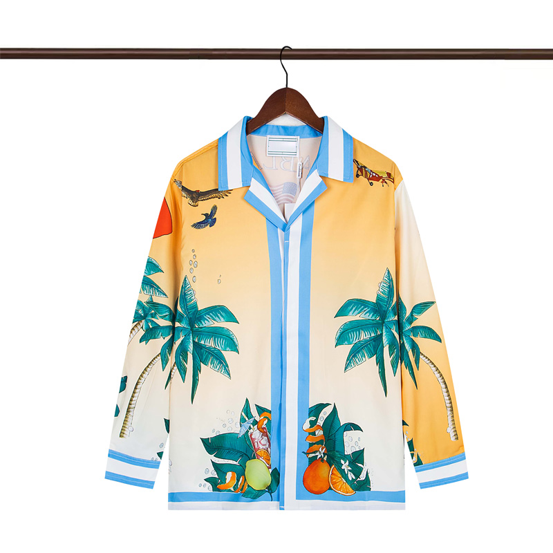 autumn Luxurys Designers Dress Shirt Menswear Fashion Society Black Men Solid Color Business Casual Mens Long Sleeve