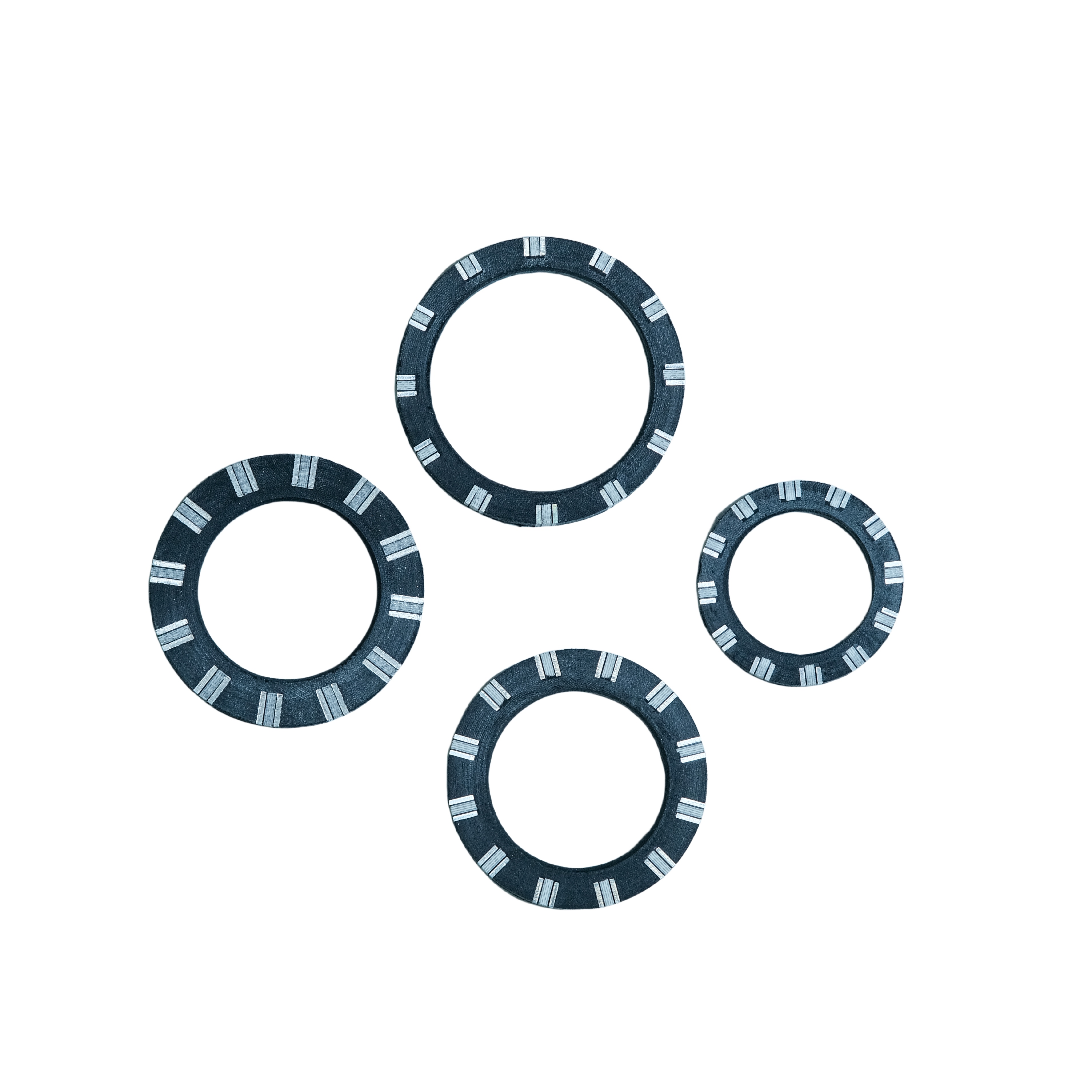 Mezz Cue Bakelite Inlay Deco Ring Pool Cue Deco Ring