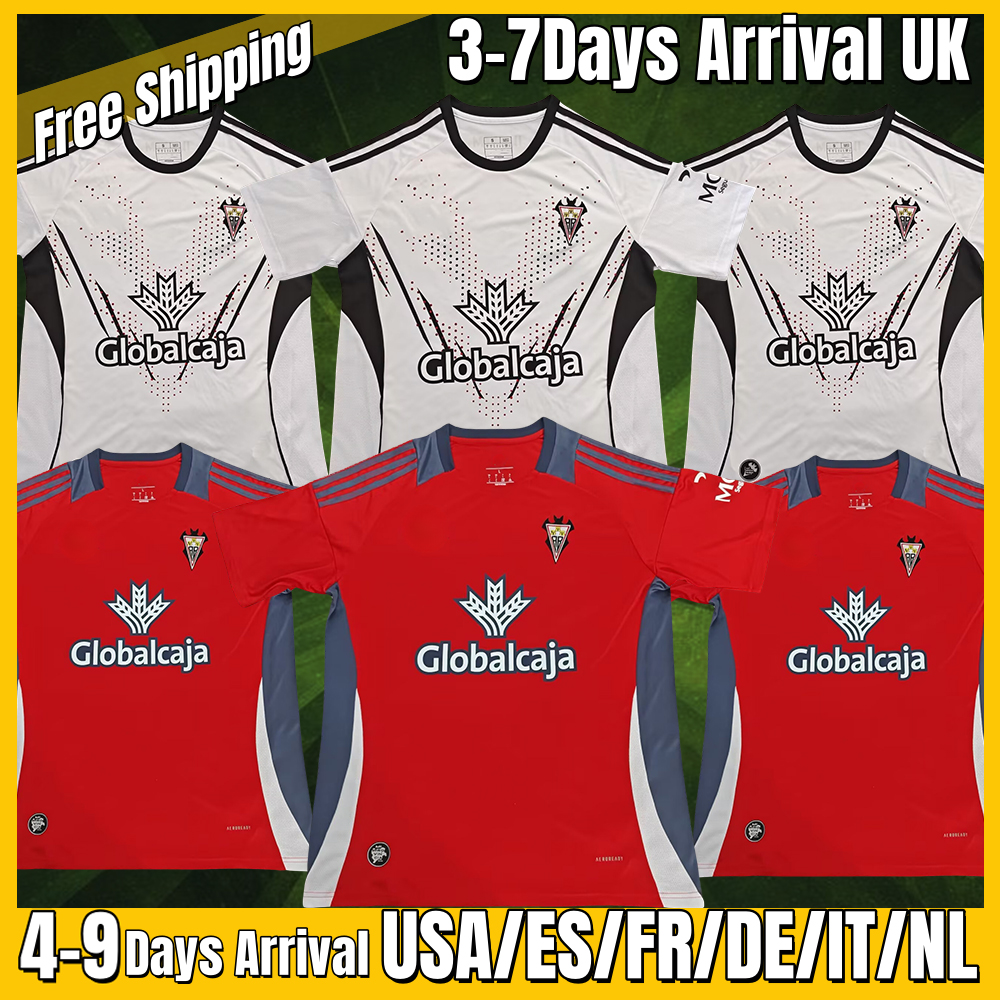 xxxl 4xl 2025 2026 Albacete Balompie soccer jerseys Manu Fuster Riki Vallejo Manu Fuster Jonathan Dubasin Fran alvarez Boyomo Riki football shirts Men kids kits S-4XL