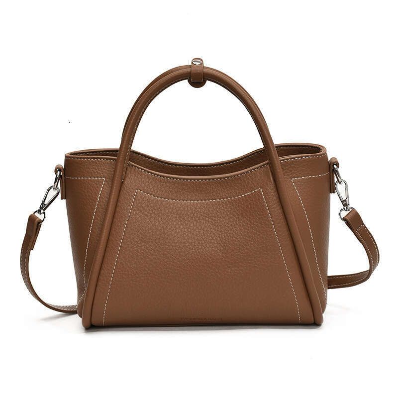 2025 New Large Capacity High-End PU Shoulder Handbag Niche Daily Commuter Soft Leather Wing Bag for Women