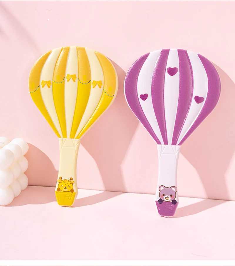 ute Hot Air Balloon Handle Mirror Female Home Beauty And Makeup Mirror Single-Sided High-Definition Mirror Mini Portable Mirror Z250807