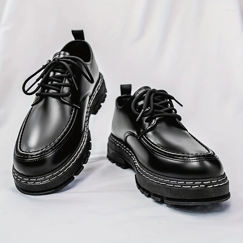 Dress Shoes 2025 Men's Leather - Durable Comfortable Breathable & Stylish