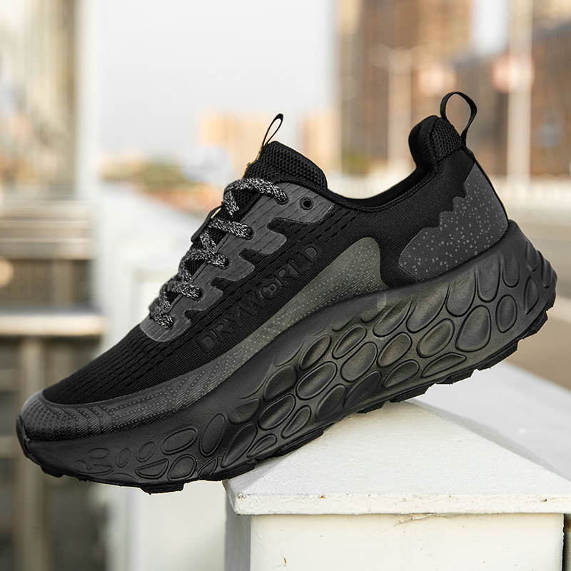 Men's High-Quality Fashion Sneakers - Low Top Boosted Height Running Shoes