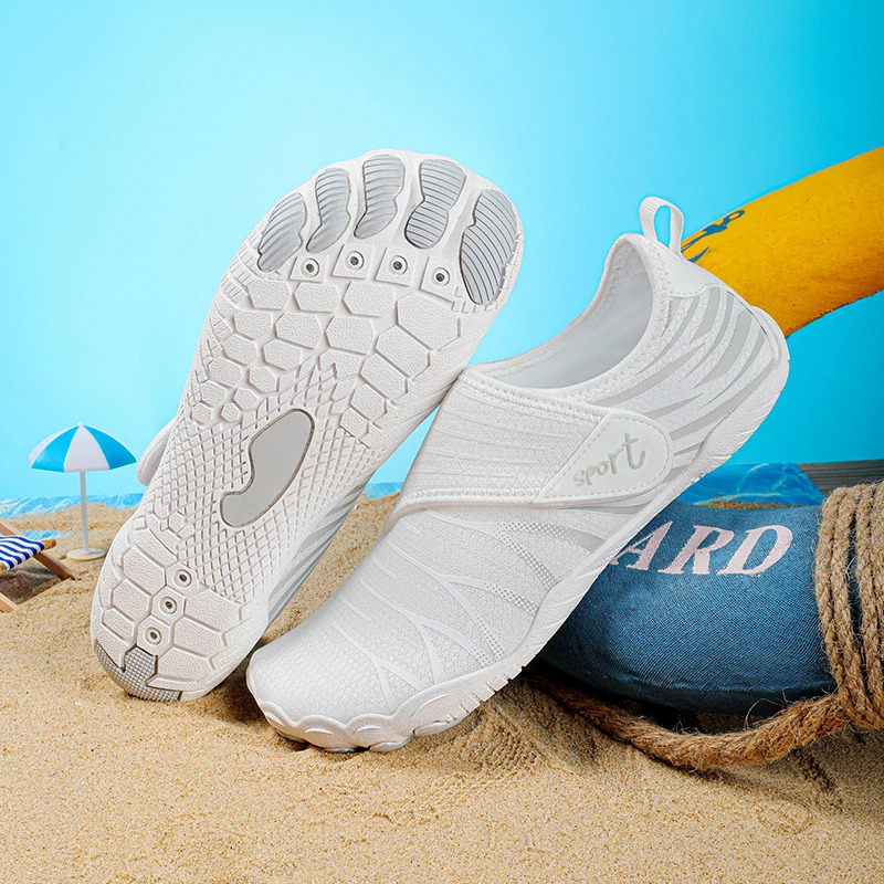 Summer Outdoor Beach Aqua Shoes Quick Drying Anti-Slip Aqua Shoes Breathable Durable Stream Tracing Shoes Barefoot Shoes 250730