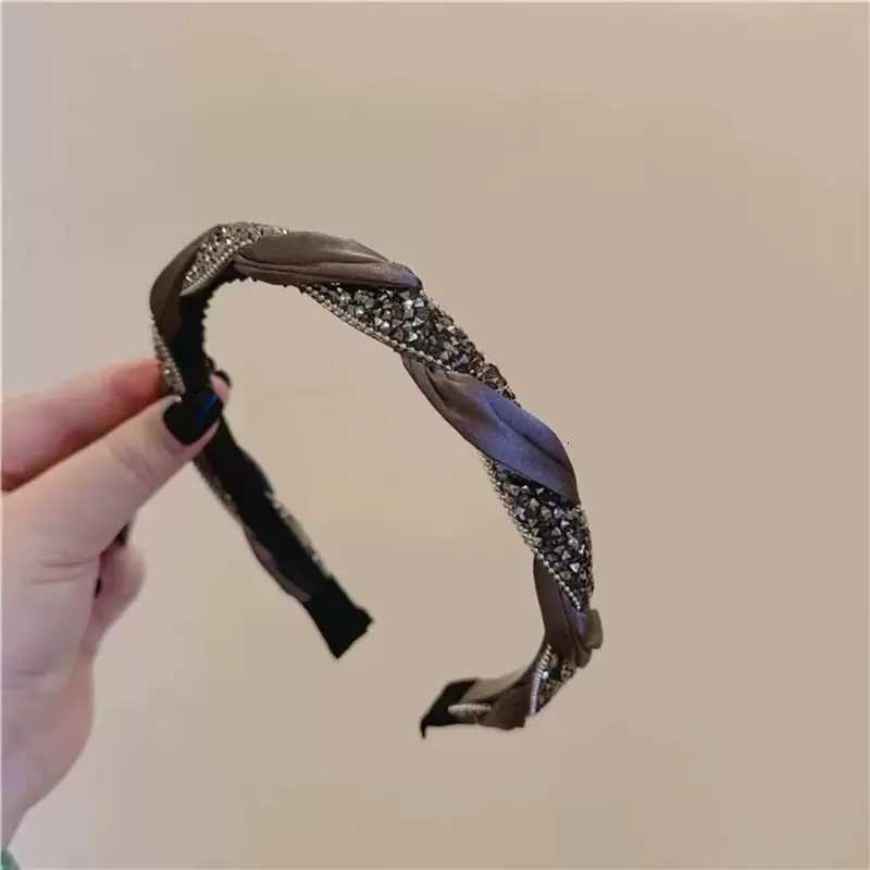 Retro Rhinestone Band High-End Exquisite Hair Accessories For Women Y250808