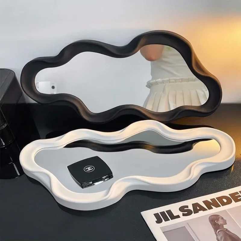 Irregular Decorative Mirrors Full Body Wall Mirror For Home Room Cloud Shape Makeup Mirrors Room Decor Wall-Mounted Z250807