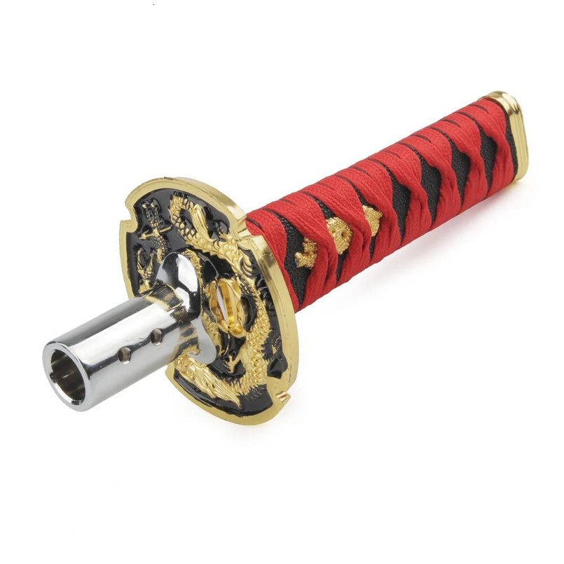Universal JDM Sword Shift Knob 200mm / 260mm Samurai knife shift knob with adapter