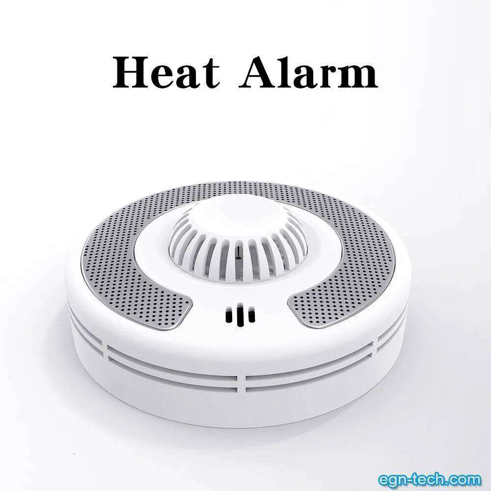 V-Come Smart Wireless Interlinked Heat Alarm Detector for Home and Kitchen Safety VH03F