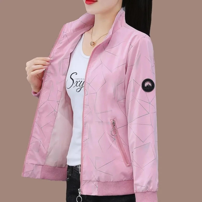 Women Jacket Spring Autumn Fashion Casual Coat Peplum Windbreaker Short Jacket Tops 2025 Women Oversize Jacket Outwear 250728