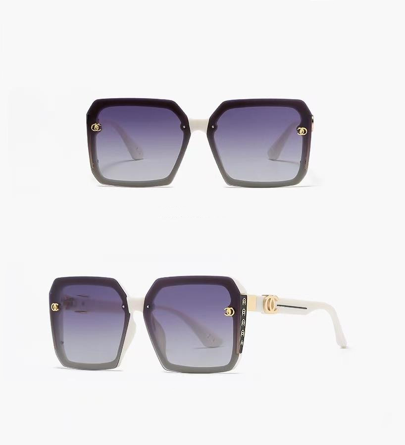 Designer Sunglasses For Women Oversized Sunglasses Fashion Classic Retro Sunglasses Luxury Polarized Goggle Pilot PC Frame Square UV400 Eyewear KK606