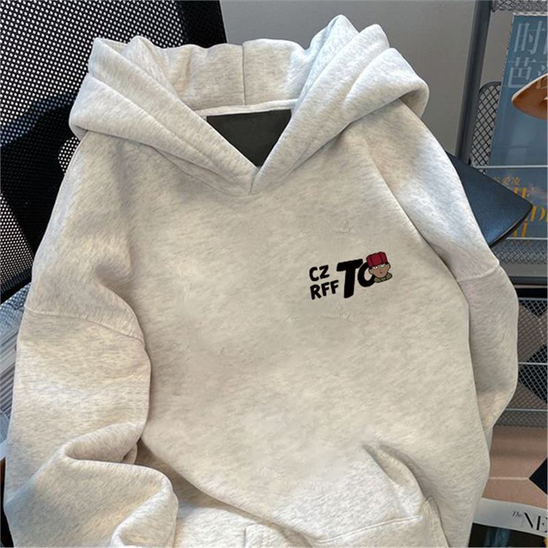 Free Shipping Designer Hoodie Silver Fox Velvet Hip-hop Cartoon Letter Printed Hoodie For Men And Women, Loose Style Jacket For Autumn And Winter