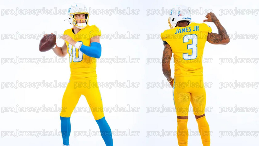 2025 Alternate football jerseys Ladd 15 McConkey Justin Herbert Derwin James Jr. Quentin Johnston Joe Alt