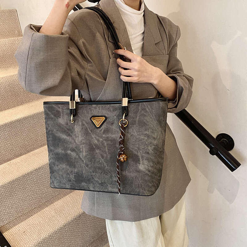 Women's High-end Luxury bags Designer Casual Commuting Tote 2025 New Large Capacity Work Texture Shoulder Bag