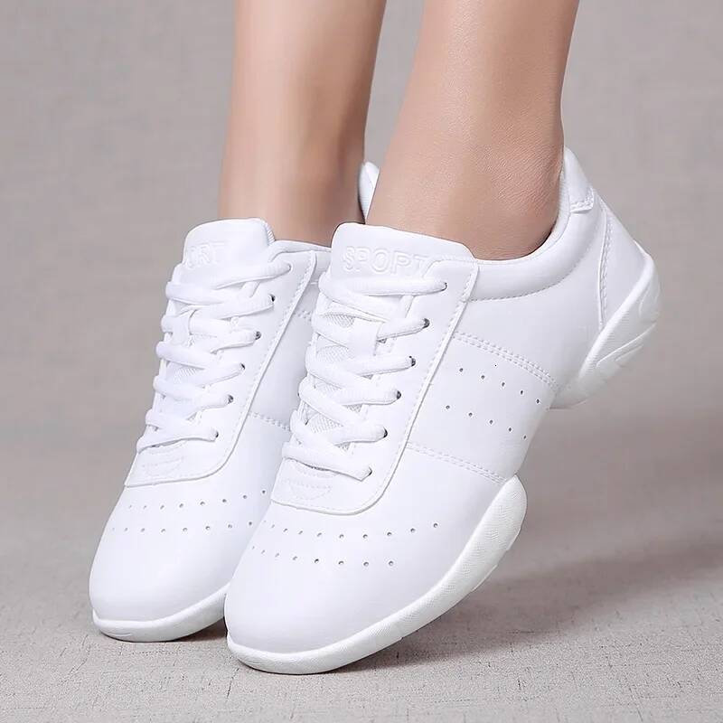 Dance Shoes Woman Ladies Modern Soft Outsole Jazz Sneakers Aerobics Breathable Lightweight Female Dancing Fiess Sport 2024 ddmysaturn