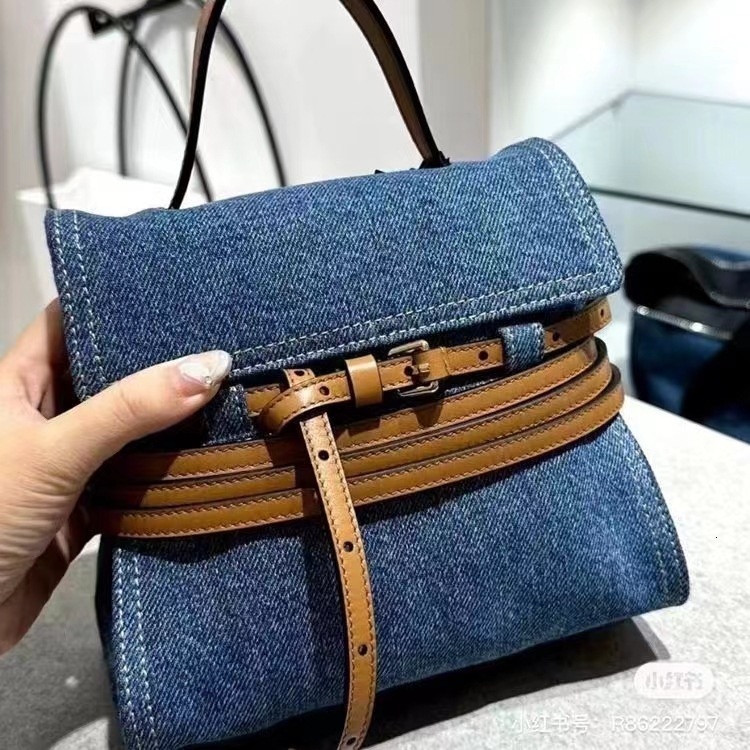 2025 Autumn New Women s Shoulder Bag Retro Cowboy Bag Flip Small Design Belt Women s Crossbody Bag Autumn New Designer Bag Mini Handbag
