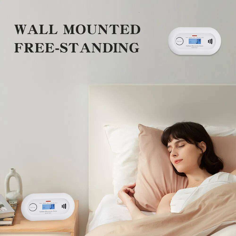 Interlinked Alarm with LCD Display, Wireless Interconnected Carbon Monoxide Detector VC21