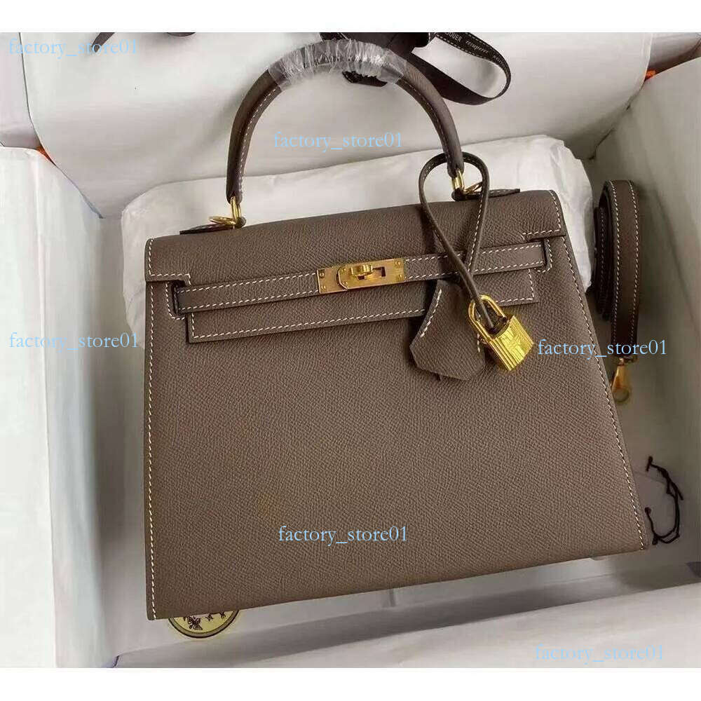 Designer Bags Women's Brown Customs Lock Inner Zipper Pocket Fashion Shoulder Bag Small Square Bag Large Capacity Handbag