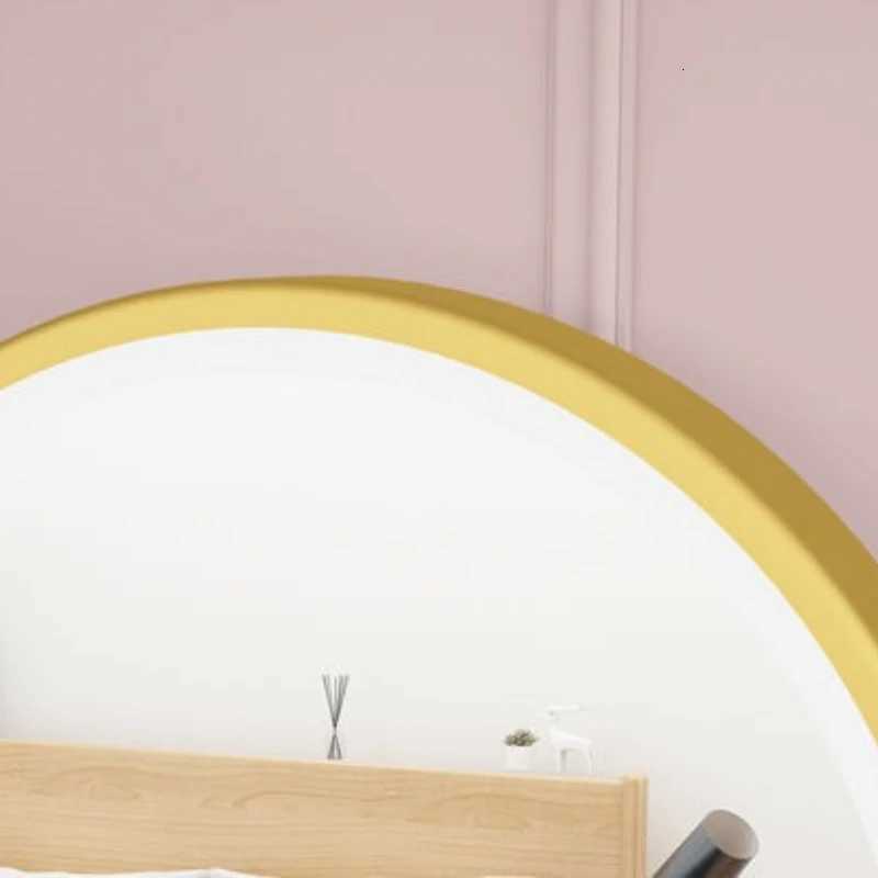 Led Makeup Home Decor Decorative Mirrors Photography Aesthetic Gold Toilet Mirrors Round Plastic Home Cosmetic Mirror MHHZJ Z250807