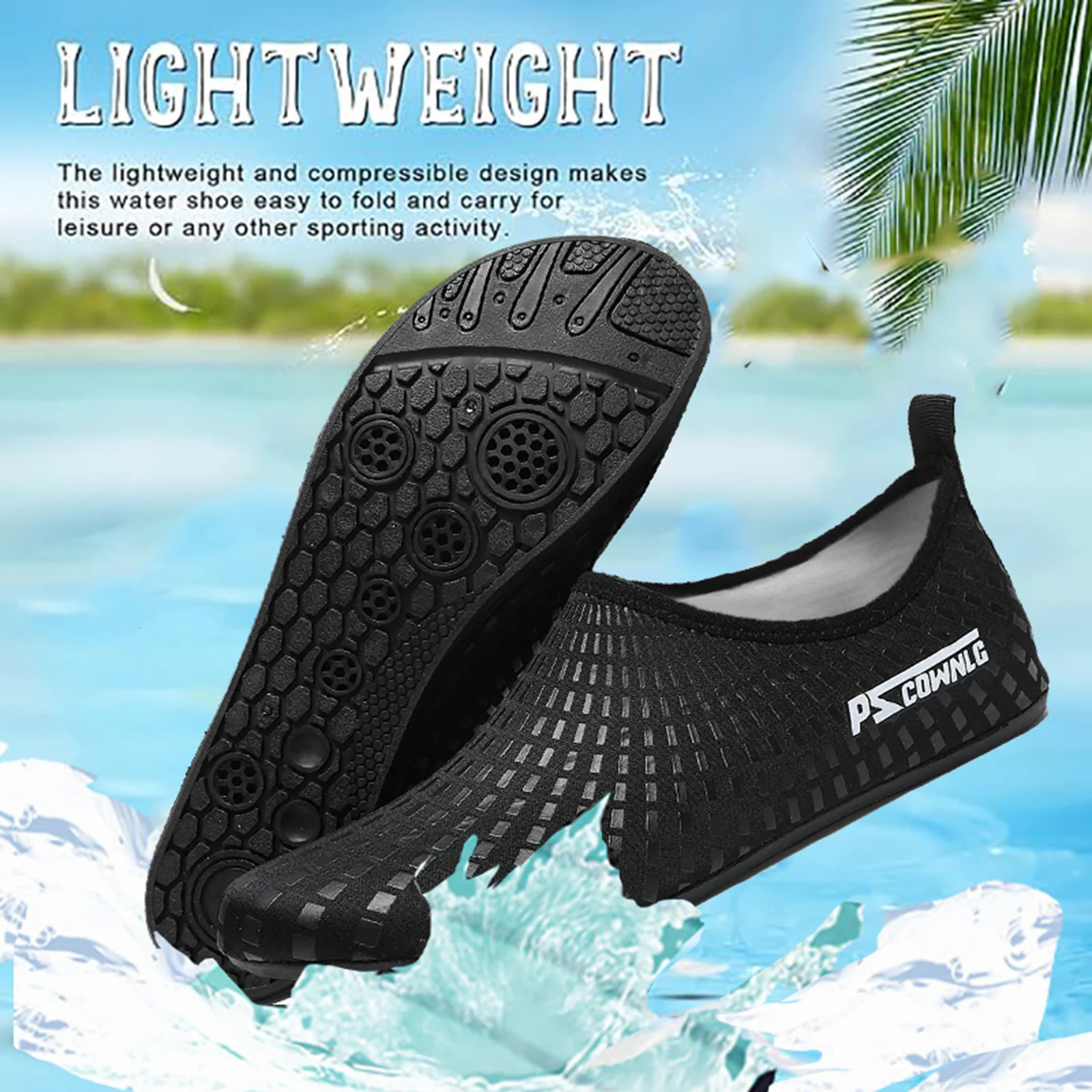 Diving Shoes Women Aqua Shoes Men Beach Swimming Water Sport Socks Barefoot Sneaker Fitness Dance Swim Surfing Snorkeling Shoe 250730