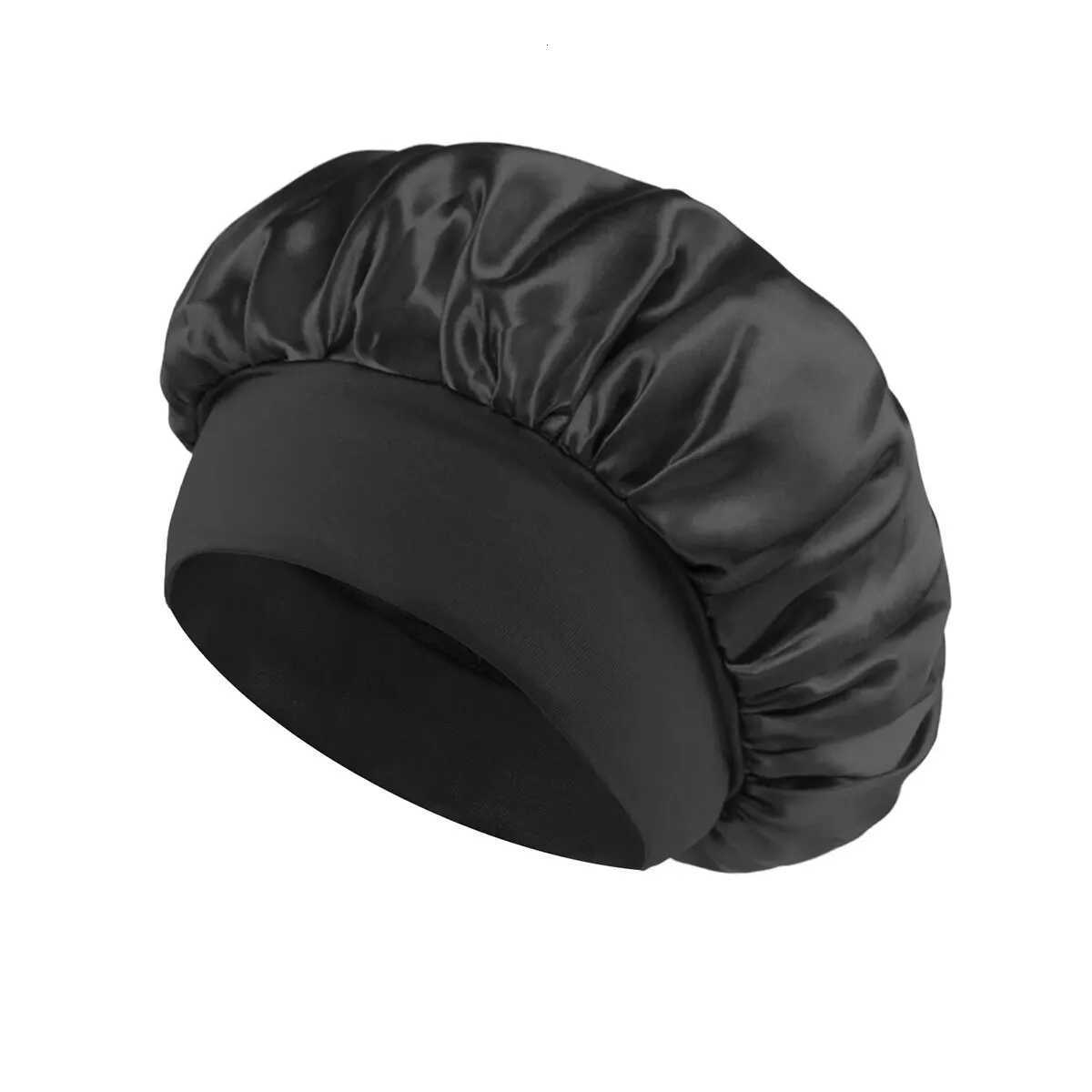 Satin Bonnet Hair Bonnet for SleepingSilk Bonnets for Black Women with Elastic Soft Band for Hair Care Z250808