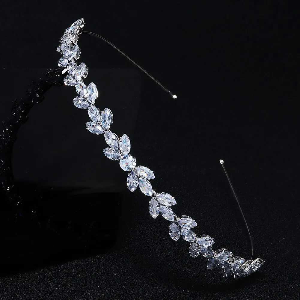 Fashion Good Quality Zirconia Zircon Wedding Bride Band Handmade Bridal Party Hairband Daily Piece for Women Dress Y250808