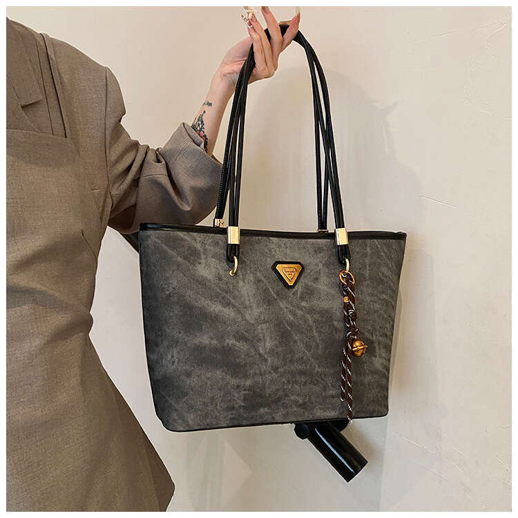 Women's High-end Luxury bags Designer Casual Commuting Tote 2025 New Large Capacity Work Texture Shoulder Bag