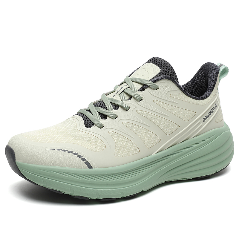 Men's new spring summer lightweight mesh breathable running shoes; couple's comfortable cushioning and height-increasing sports for women�