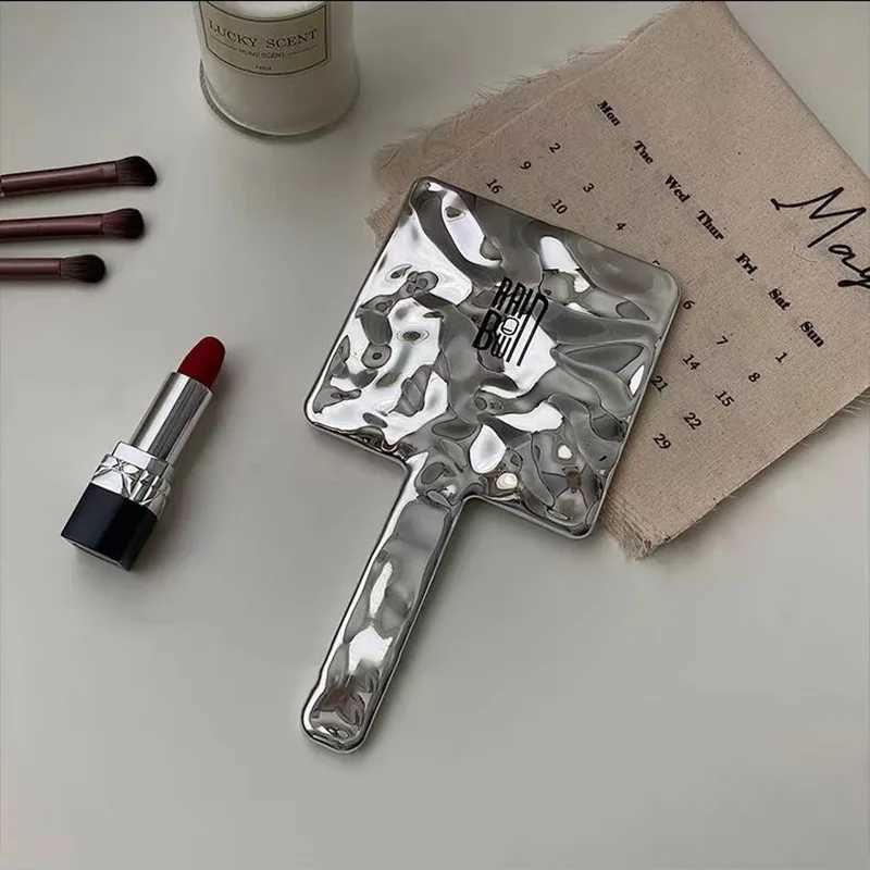 igh-quality Hand-held Makeup Mirror Home Retro Ins Wind Mirror Female Portable Hand-held Beauty Mirror Z250807