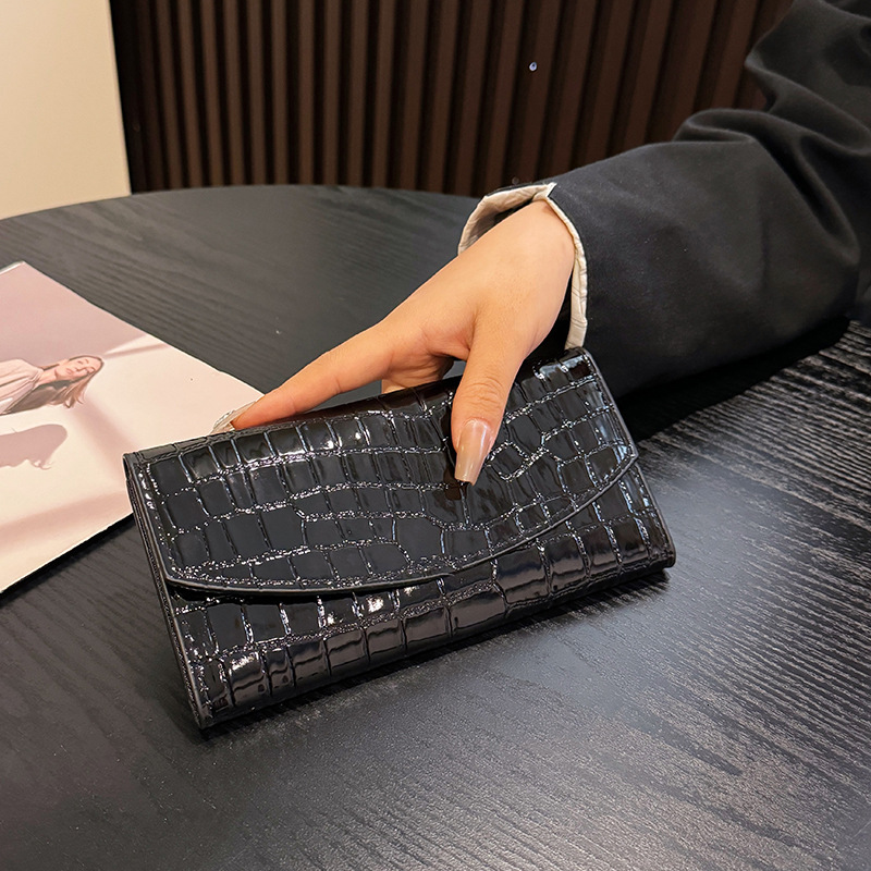 Luxury Brand Designer Bag Wholesale Wallet High Gloss Stone Pattern Long And Short Styles 70% Off Wallet New Easy Storage Simple Fashion Coin Purse