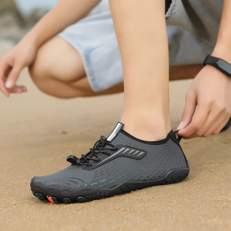 Mens Summer Aqua Shoes Multi functional Quick-Dry Non-Slip Selling Water Shoes Outdoor Beach Breathable Swimming Shoes 250730