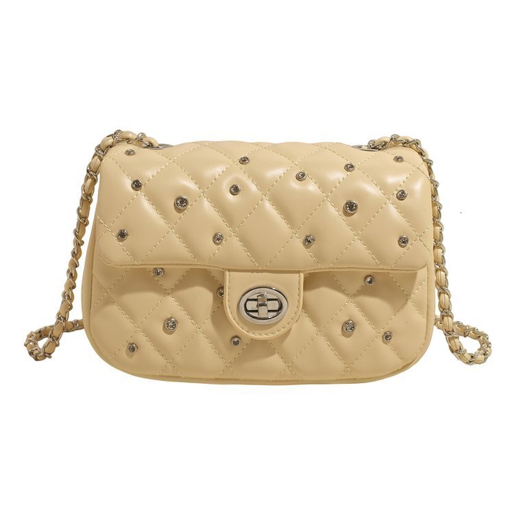 Luxury Brand Designer Bag Quilted Small Square Bag Adjustable Chain Crossbody Small Backpack 2025 New Fashion Cute Women's Bag