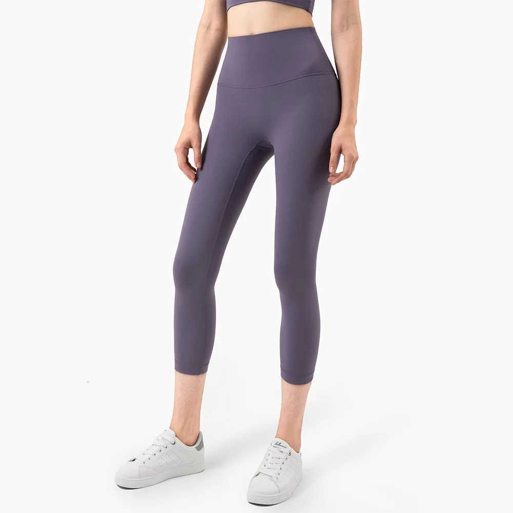 11423 Capri Pants Fitness Pants Women Tight For Women High Waist Slimming Yoga Leggings Sportswear Gym Clothes Dry Fit XJ250808