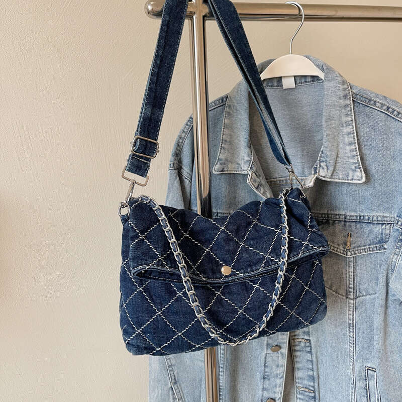 Tote Large Capacity Commuter for Designer Women 2025 Luxury New bags Fashion Denim Shoulder Summer Trend Crossbody Bag