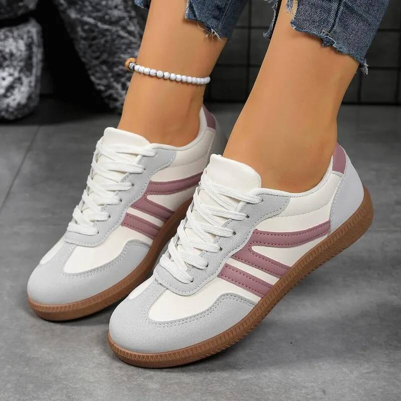 2025women's Spring New Style Fashion Round Toe Designer Vulcanized Outdoor Walking Comfortable Shallow Mouth Low Top Shoes ddmysaturn