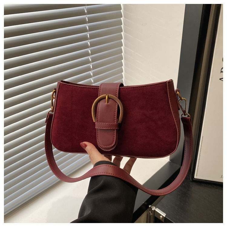 2025 Autumn New Women s Shoulder Bag Retro Texture Small Square Bag Women s New Shoulder Underarm Bag Fashion Women s Crossbody Bag Autumn New Designe