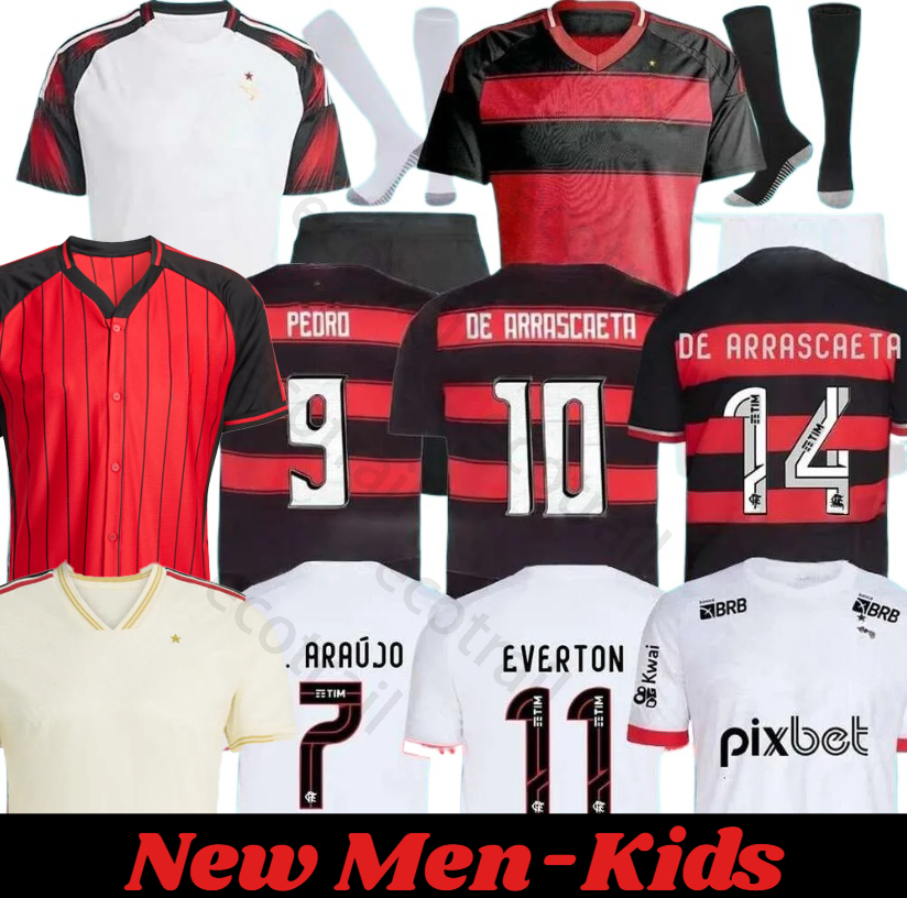 2025 2026 Flamengo soccer jerseys 25 26 Flamenco home away 3rd Camisa S.LINO PEDRO DANILO DE ARRASCAETA Jorginho football shirt