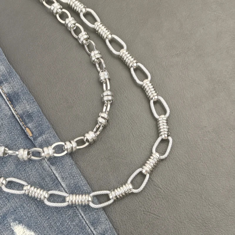 Stainless Steel Hip Rock Pants Chain Minimalism Punk Men And Women Ones Waist Accessories A Birthday Present 250807