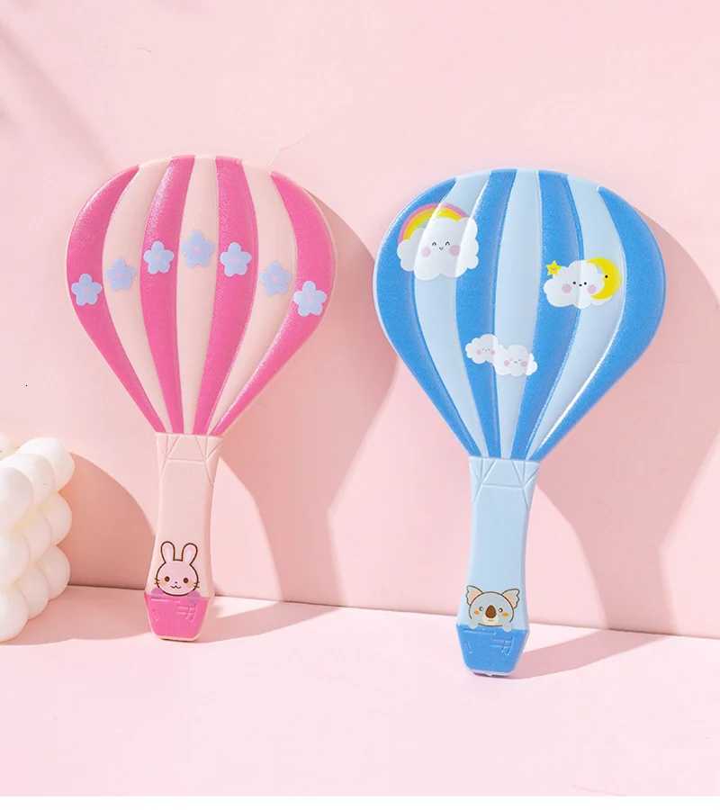 ute Hot Air Balloon Handle Mirror Female Home Beauty And Makeup Mirror Single-Sided High-Definition Mirror Mini Portable Mirror Z250807