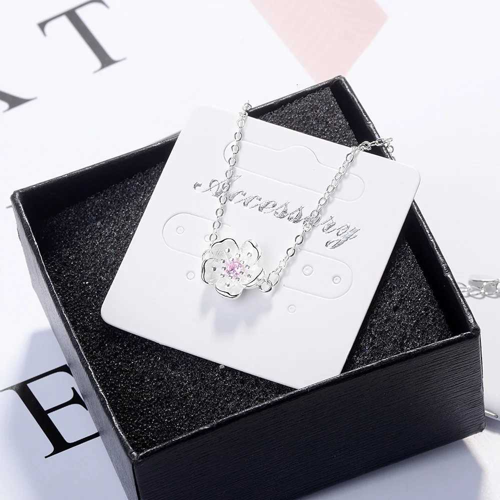 925 Silver Female Models Flower Bracelets Clear Austrian Crystal Plum Blossom Design Charm Link Chain Jewelry For Women Lady Gift Z250807