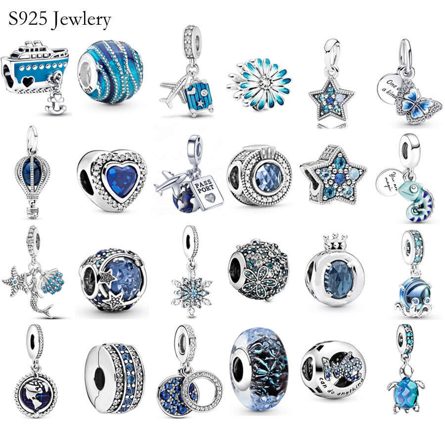 925 Sterling Silver Elegant Suspension Charm Pendant Is Suitable For Bracelet DIY Fashion Jewelry Free Shipping