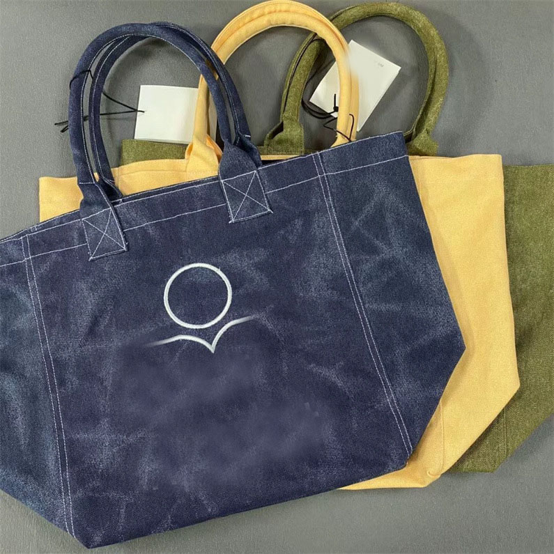 Best Selling Embroidered Unisex Tote Bag Mini Canvas Crossbody Bag with Letter Design, Large Capacity Travel Purse