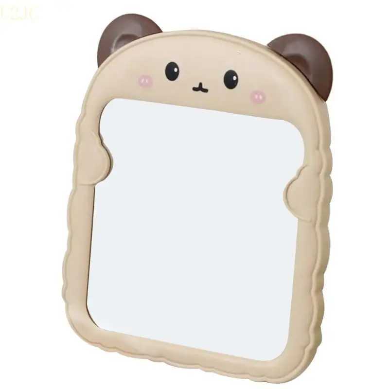 2024 New Desktop Makeup Mirror Flat Mirrors with Bracket Cartoon Bear Mirror Z250807