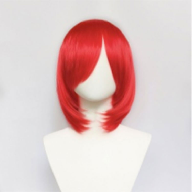Full-Length Wavy Dark Brown Fiberglass Wig - Perfect for Historical Characters