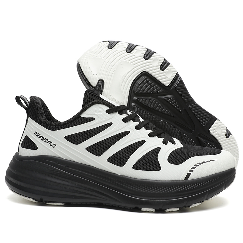 Men's new spring summer lightweight mesh breathable running shoes; couple's comfortable cushioning and height-increasing sports for women�
