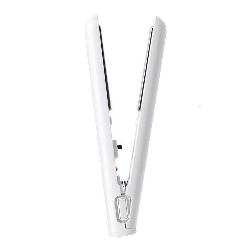 USB Portable Hair Straightener Wireless Curling Iron Dual-Use Clip Bangs Curler