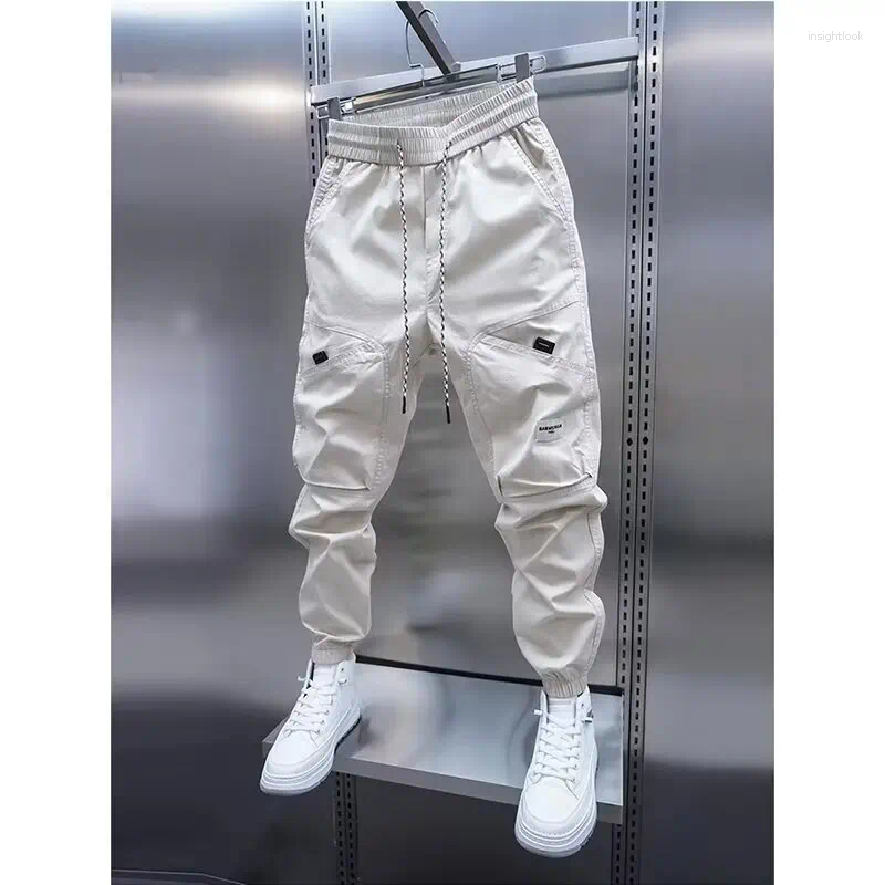 Men's Pants Harem Man Breathable Clothing 2025 Casual Straight Trousers Z260315