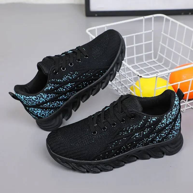 Gym Flat Women Footwear Ladies Shoes Lace Up Black Korean A Summer 2024 Light Designer Stylish And Low Price Promotion 39 ddmysaturn