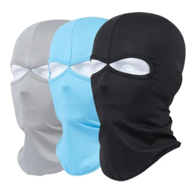 Men Outdoor Balaclava hat 2 Hole full Face cover mask Balaclava Hast Tactical army hunting cycling Masks