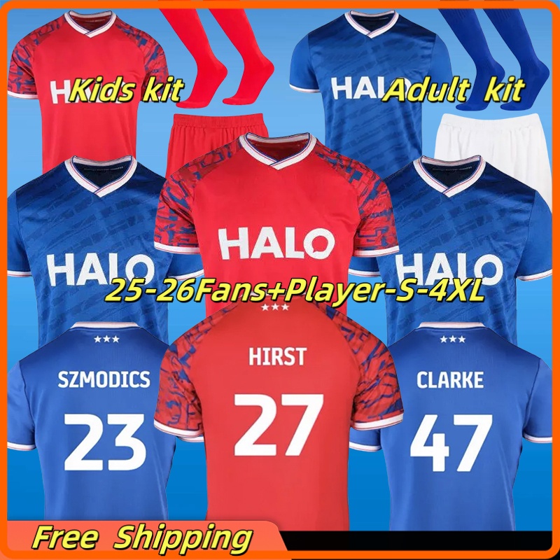 S-4XL 2025 2026 England ipswich Soccer Jersey English League Taylor Chaplin men kids Kits sock fans player 25 26 Football Shirt BROADHEAD LUONGO BALL CHAPLIN XXXL 4XL